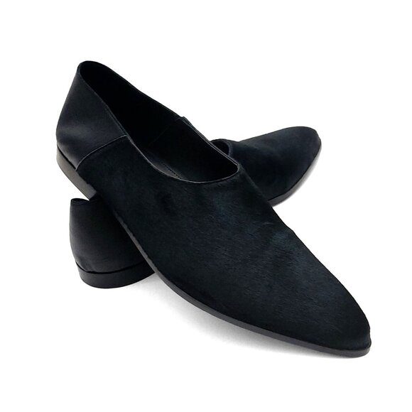 Bally Vegas Flat Loafers In Black Haircalf Leather US 11 EU 10 (0538) main image 15
